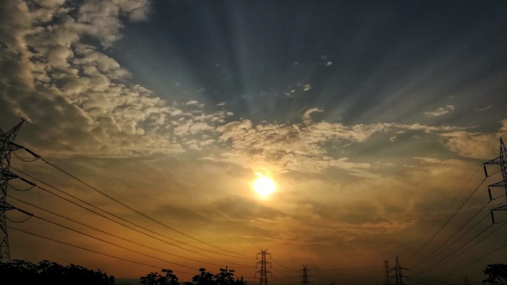 sunrise in bangalore